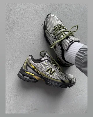 New Balance 740 Silver Yelow Black — головне фото товару