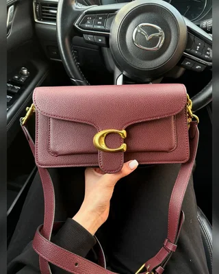 Coach Tabby Shoulder Bag 26 Wine Gold[оригінальна коробка] 26 x 14 x 7 — головне фото товару