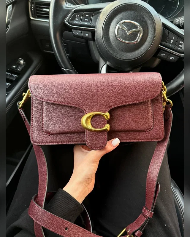 COACH Coach Tabby Shoulder Bag 26 Wine/Gold[оригінальна коробка] 26 x 14 x 7 COACH ‎‎‎‎ — головне фото товару