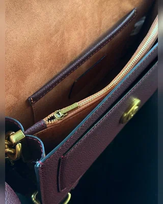 Coach Tabby Shoulder Bag 26 Wine Gold[оригінальна коробка] 26 x 14 x 7 — головне фото товару