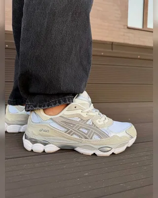 Asics gel nyc beige white — головне фото товару
