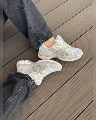 Asics gel nyc beige white — головне фото товару