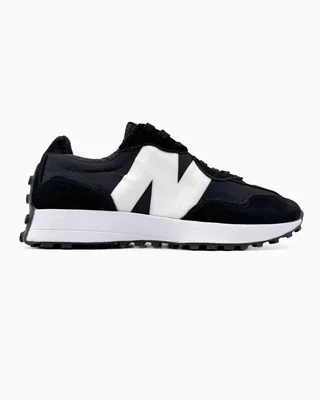 New Balance 327 Black White — головне фото товару