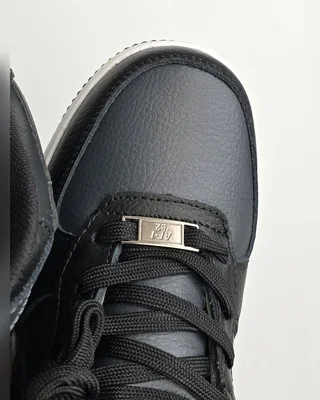 Nike Air Force Utility Fur • Black Gray • — головне фото товару