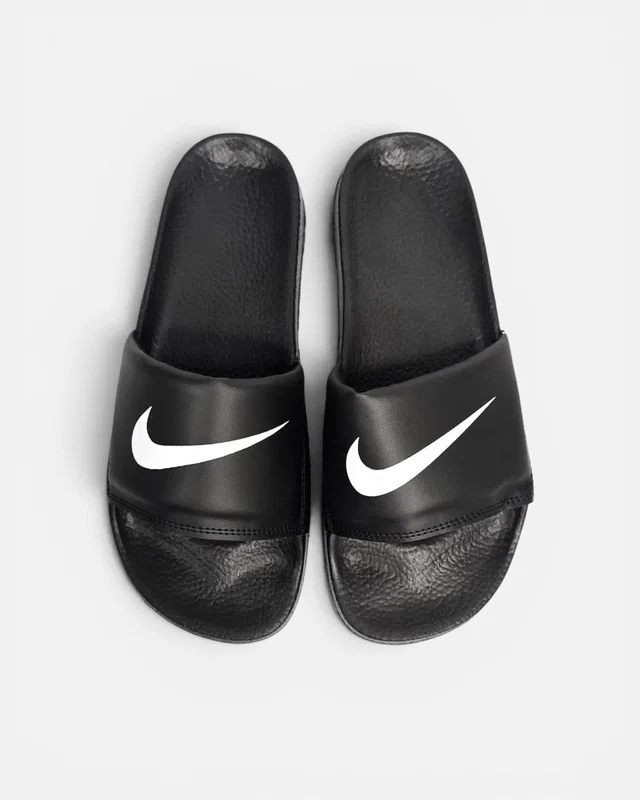 Nike Slide • Black White • — головне фото товару