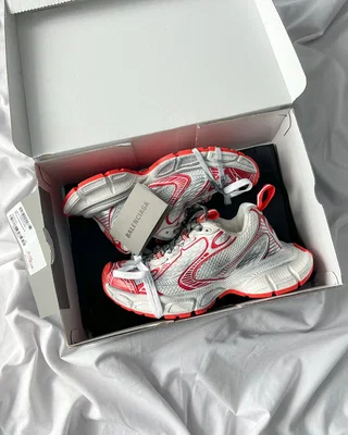 Balenciaga 3XL Sneaker 'Worn-Out White Red' — головне фото товару