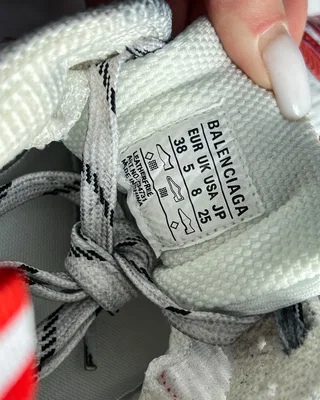 Balenciaga 3XL Sneaker 'Worn-Out White Red' — головне фото товару