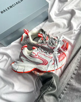 Balenciaga 3XL Sneaker 'Worn-Out White Red' — головне фото товару