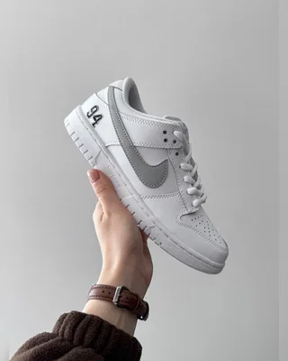 Supreme Nike SB Dunk Low x Supreme White Grey — головне фото товару