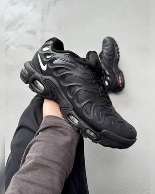 Nike Air Max TN Plus Drift Black White Logo — головне фото товару