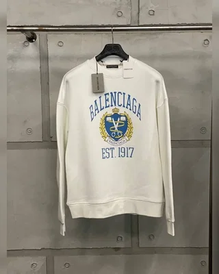 Balenciaga White Світшот — головне фото товару
