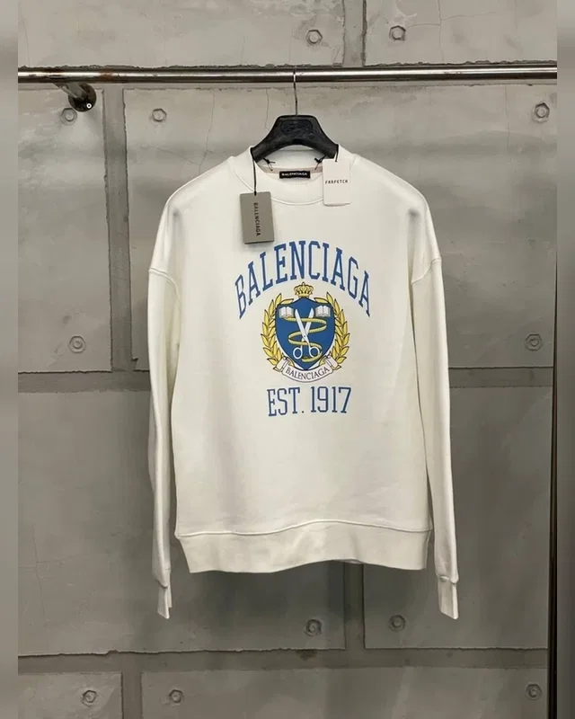 Balenciaga White Світшот — головне фото товару
