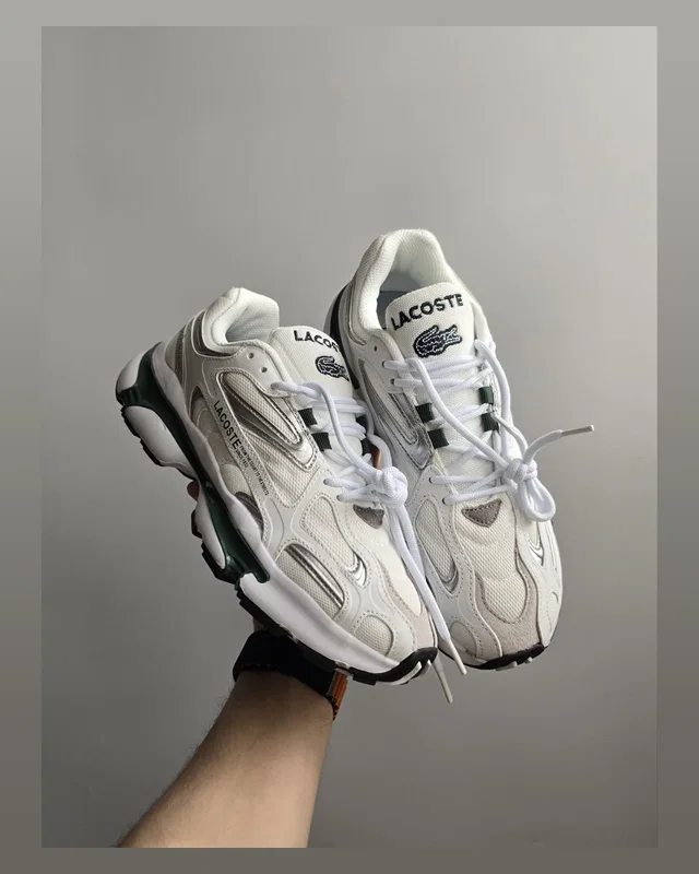 Lacoste L003 • White Green • — головне фото товару