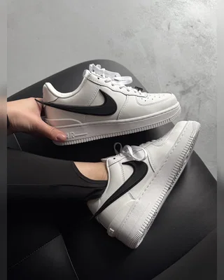 Nike Air Force 1 Low x AMBUSH White Black — головне фото товару