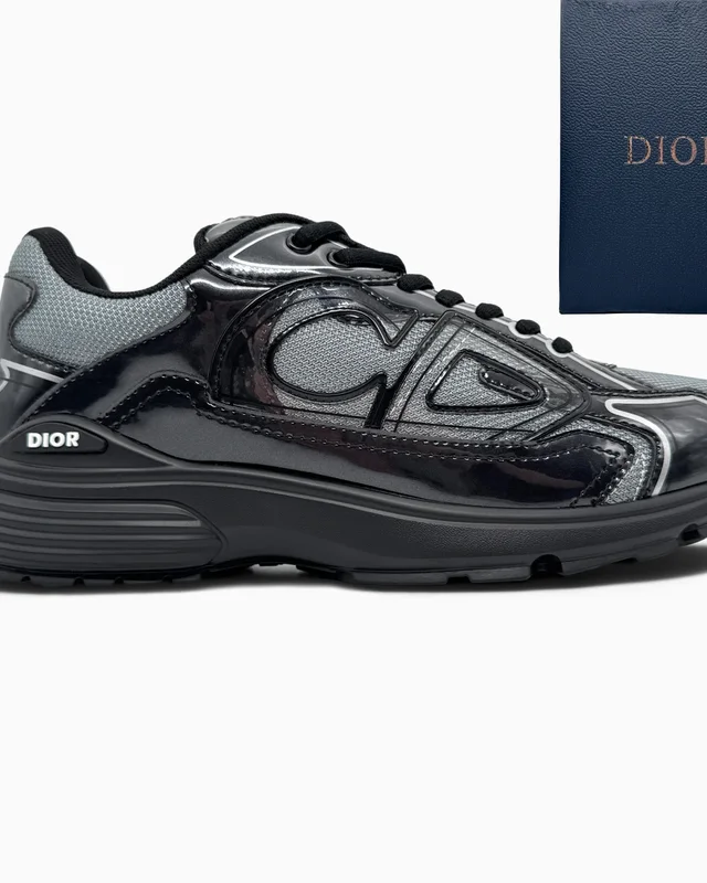 Dior B30 Light Gray Technical Mesh Gray Brilliant — головне фото товару
