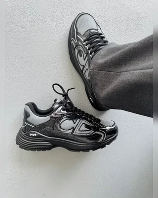Dior B30 Light Gray Technical Mesh Gray Brilliant — головне фото товару