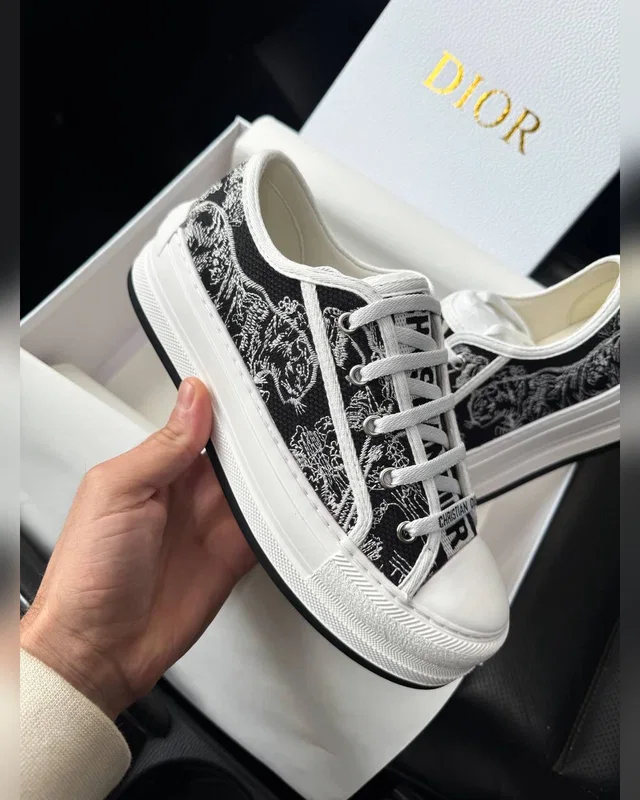 Dior Walk N Dior Platform Black White Premium — головне фото товару