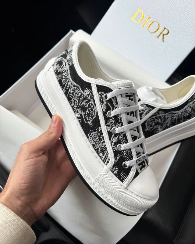 Dior Walk-N Dior Platform Black/White Premium — головне фото товару