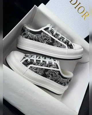 Dior Walk N Dior Platform Black White Premium — головне фото товару