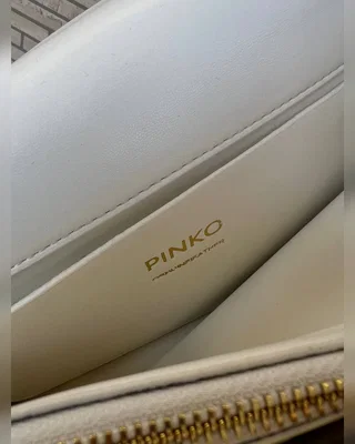 PINKO Large Love Bag Click Big Chevron White [оригінальна коробка] 27 x 17 x 6.5 — головне фото товару