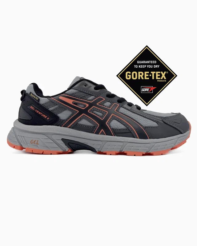 Asics Gel-Venture 6 Grey/Orange Gore-Tex — головне фото товару