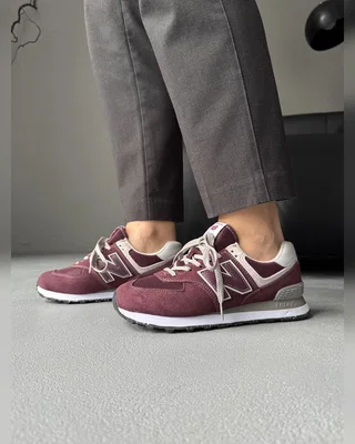 New Balance 574 Burgundy — головне фото товару