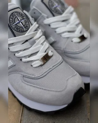New Balance x Stone Island 574 Legacy • Light Grey • — головне фото товару