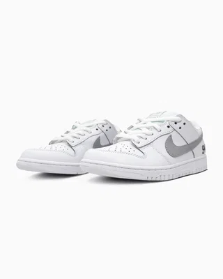 Supreme Nike SB Dunk Low x Supreme White Grey — головне фото товару