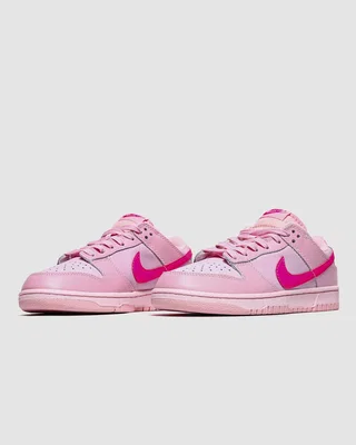 Nike Dunk Low GS Triple Pink — головне фото товару
