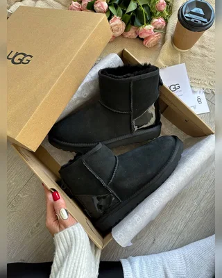 UGG Classic Mini Black Metallic — головне фото товару