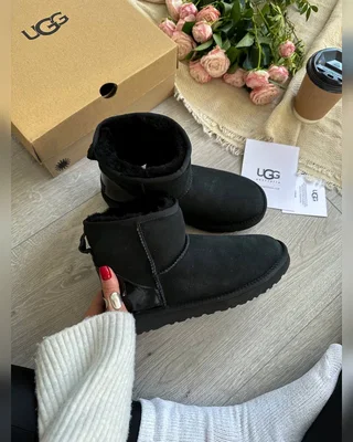 UGG Classic Mini Black Metallic — головне фото товару