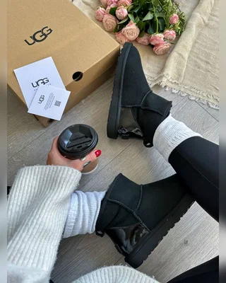 UGG Classic Mini Black Metallic — головне фото товару
