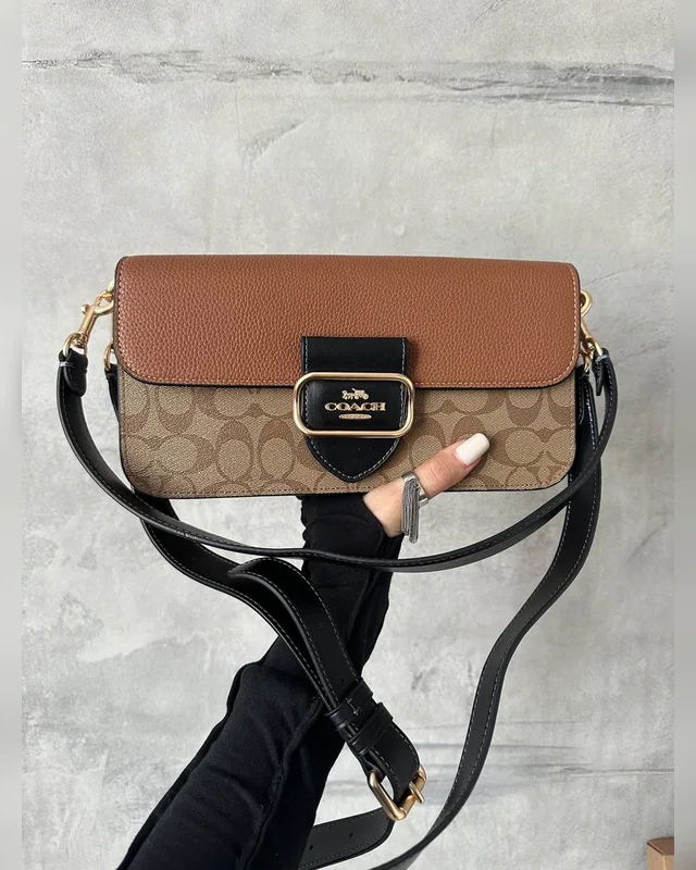 COACH ‎‎‎‎ Coach Morgan Shoulder Bag Brown Black — головне фото товару