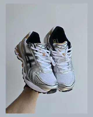 Asics Gel Kayano14 • White Silver Gold • — головне фото товару