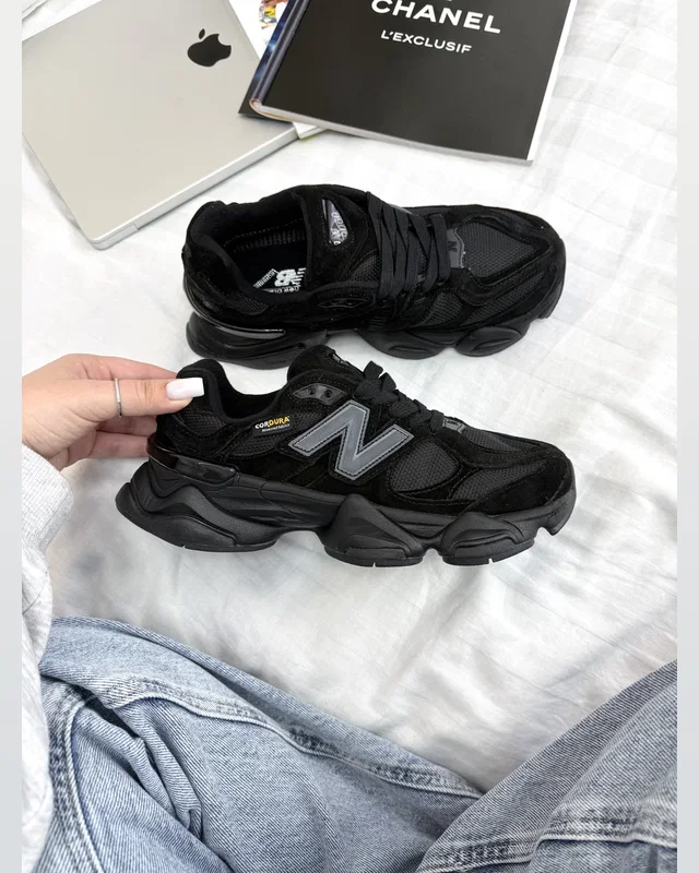 New Balance 9060 black Cordura Термо — головне фото товару