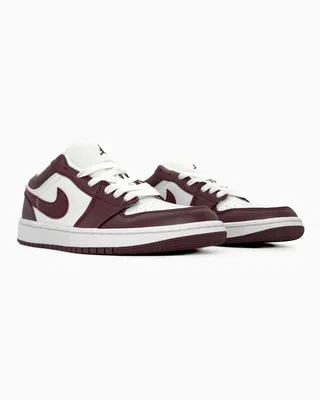 Nike 1 Retro Low White Bordo — головне фото товару