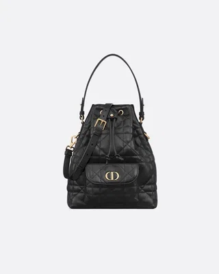 Dior Caro Bucket Bag Black — головне фото товару