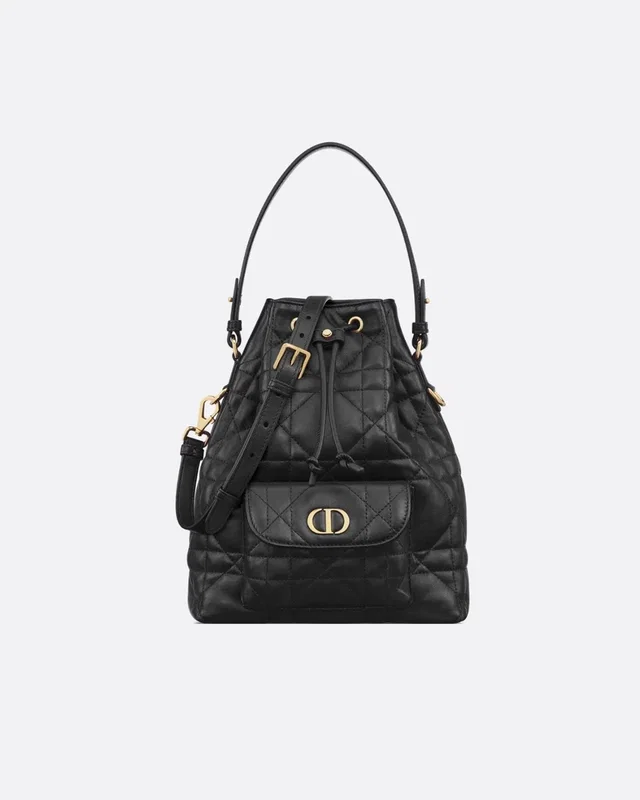 Dior Caro Bucket Bag Black — головне фото товару