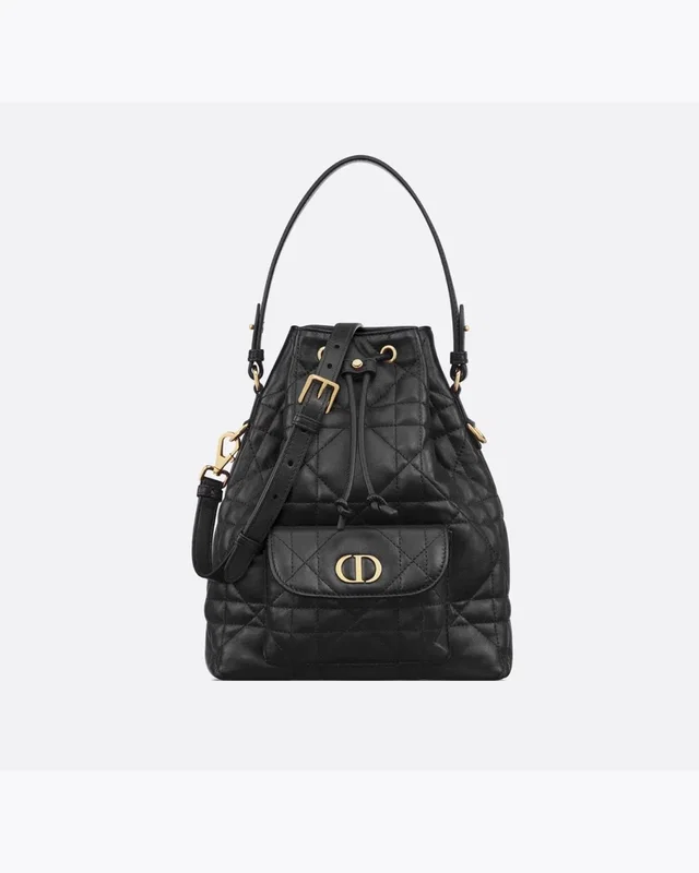 Dior Caro Bucket Bag Black — головне фото товару