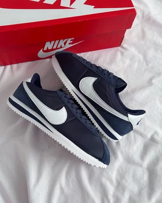 Nike Cortez Basic Nylon '06 'Midnight Navy' 317249-413 — головне фото товару
