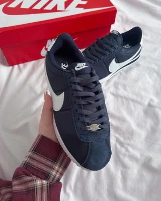 Nike Cortez Basic Nylon '06 'Midnight Navy' 317249-413 — головне фото товару