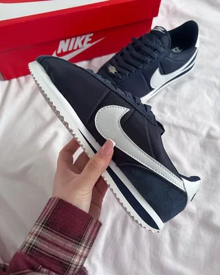 Nike Cortez Basic Nylon '06 'Midnight Navy' 317249-413 — головне фото товару