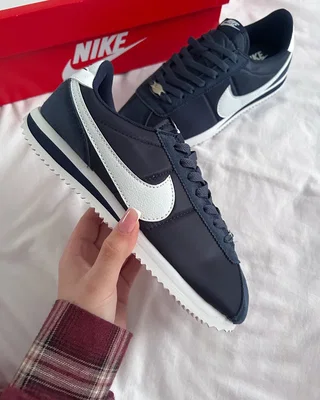 Nike Cortez Basic Nylon '06 'Midnight Navy' 317249-413 — головне фото товару