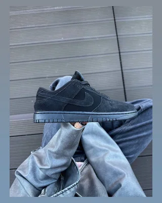 Nike sb dunk total black — головне фото товару