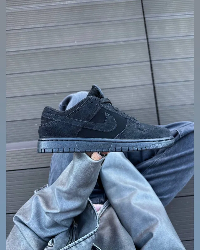 Nike sb dunk total black — головне фото товару