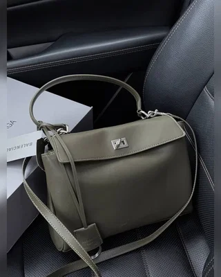 Balenciaga Rodeo Olive Silver 28 x 20 x 9 — головне фото товару