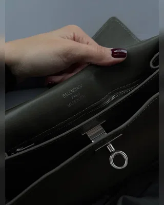 Balenciaga Rodeo Olive Silver 28 x 20 x 9 — головне фото товару