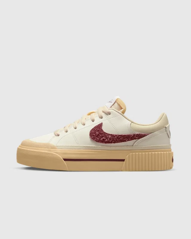 Nike Wmns Court Legacy Lift 'sail Dark Beetroot' — головне фото товару