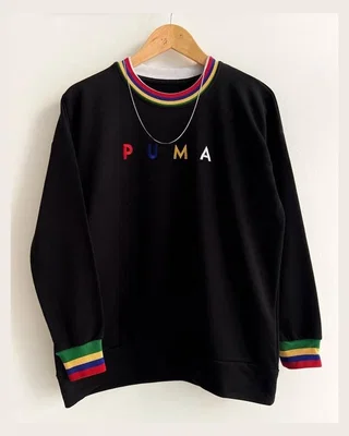 Puma Світшот Puma чорний — головне фото товару
