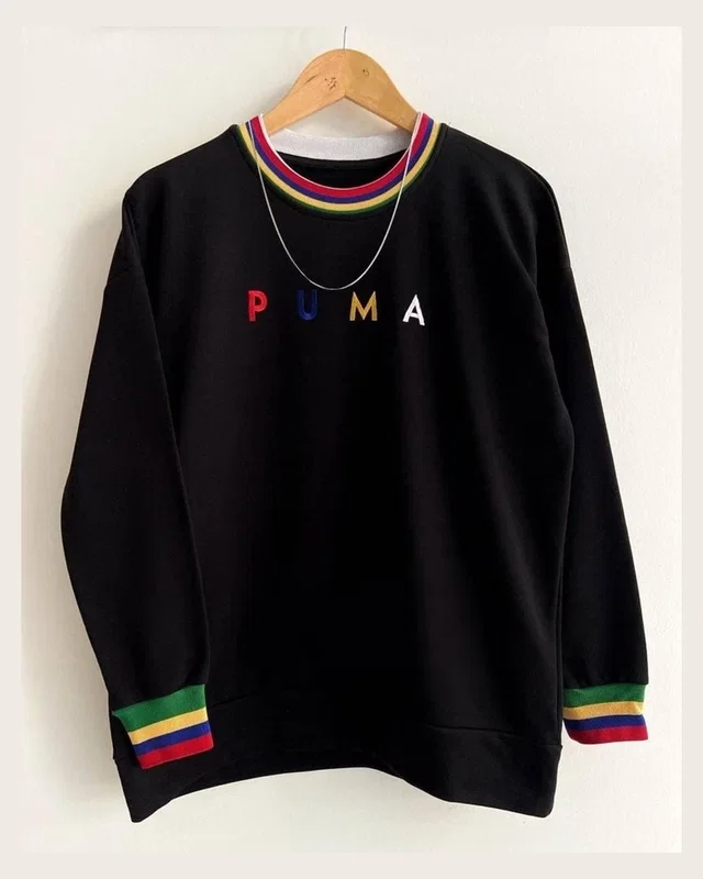 Puma Світшот Puma чорний — головне фото товару